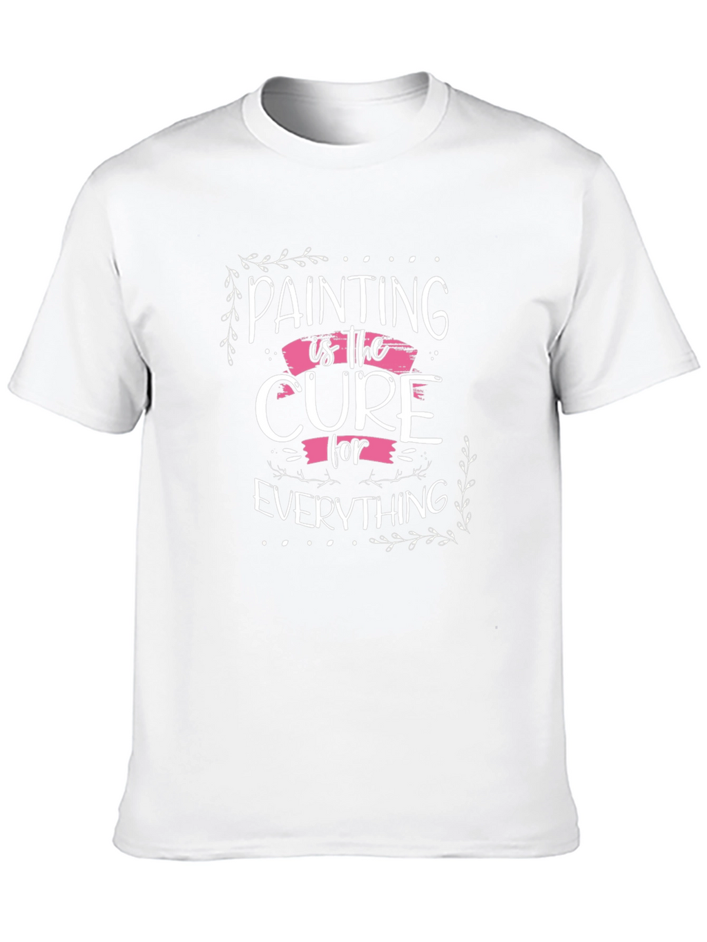 Painting is the Cure Black T-Shirt