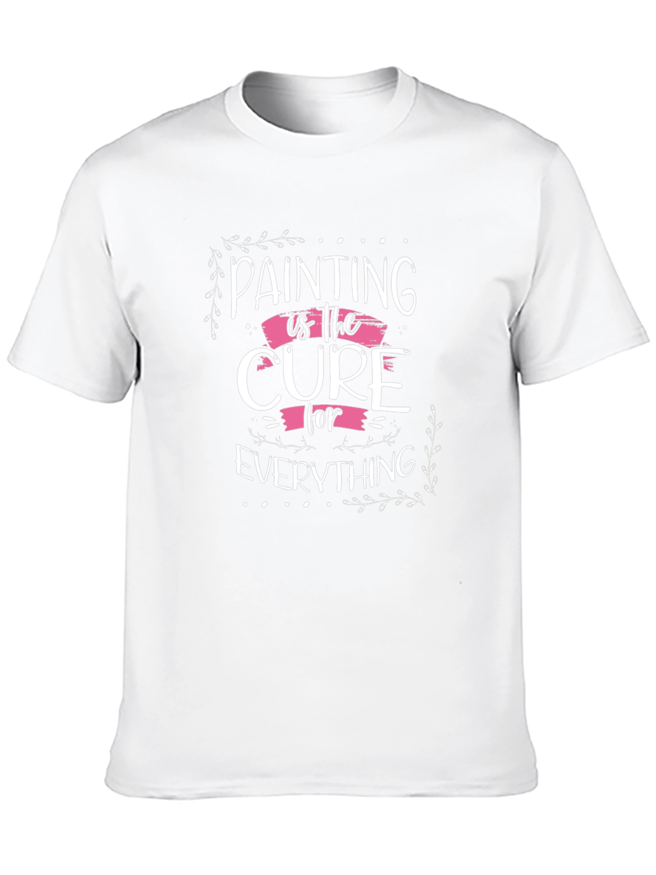 Painting is the Cure Black T-Shirt