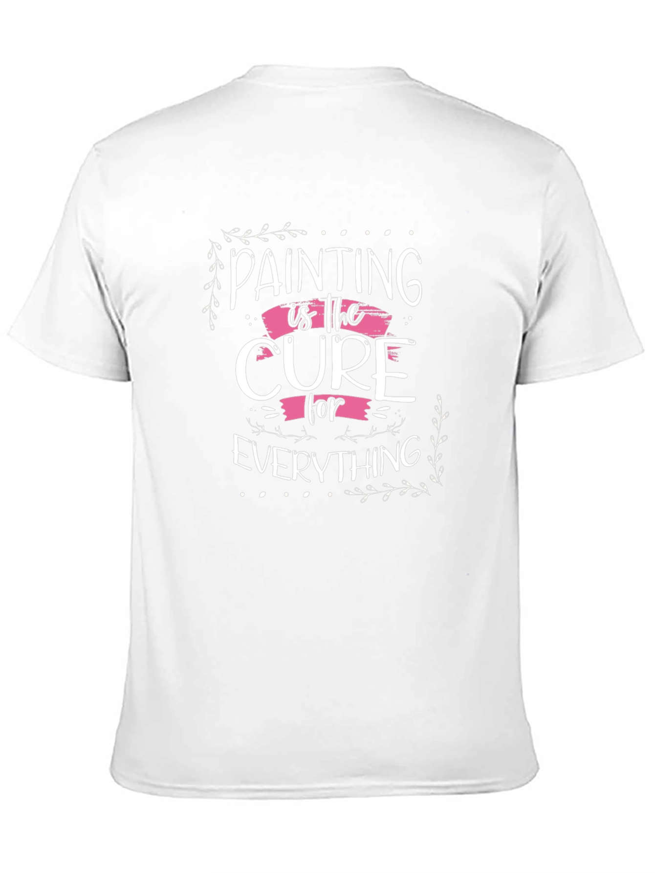 Painting is the Cure Black T-Shirt