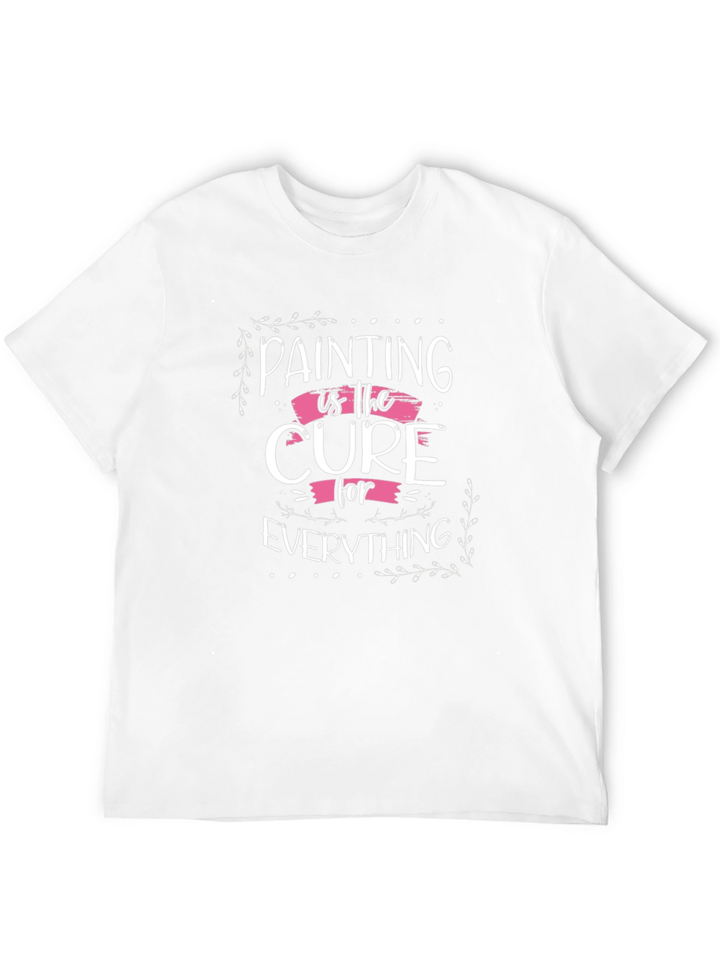 Painting is the Cure Black T-Shirt