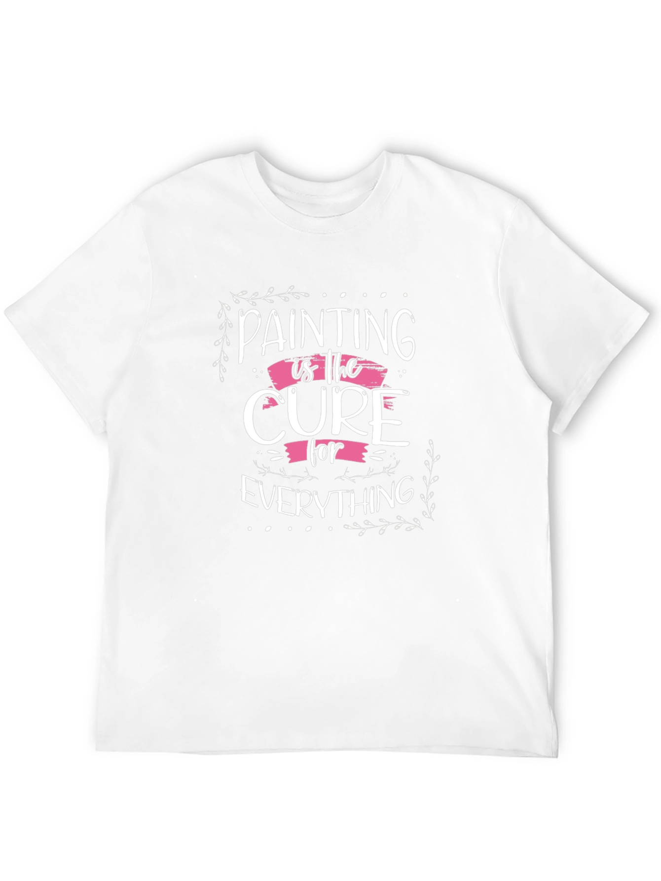 Painting is the Cure Black T-Shirt