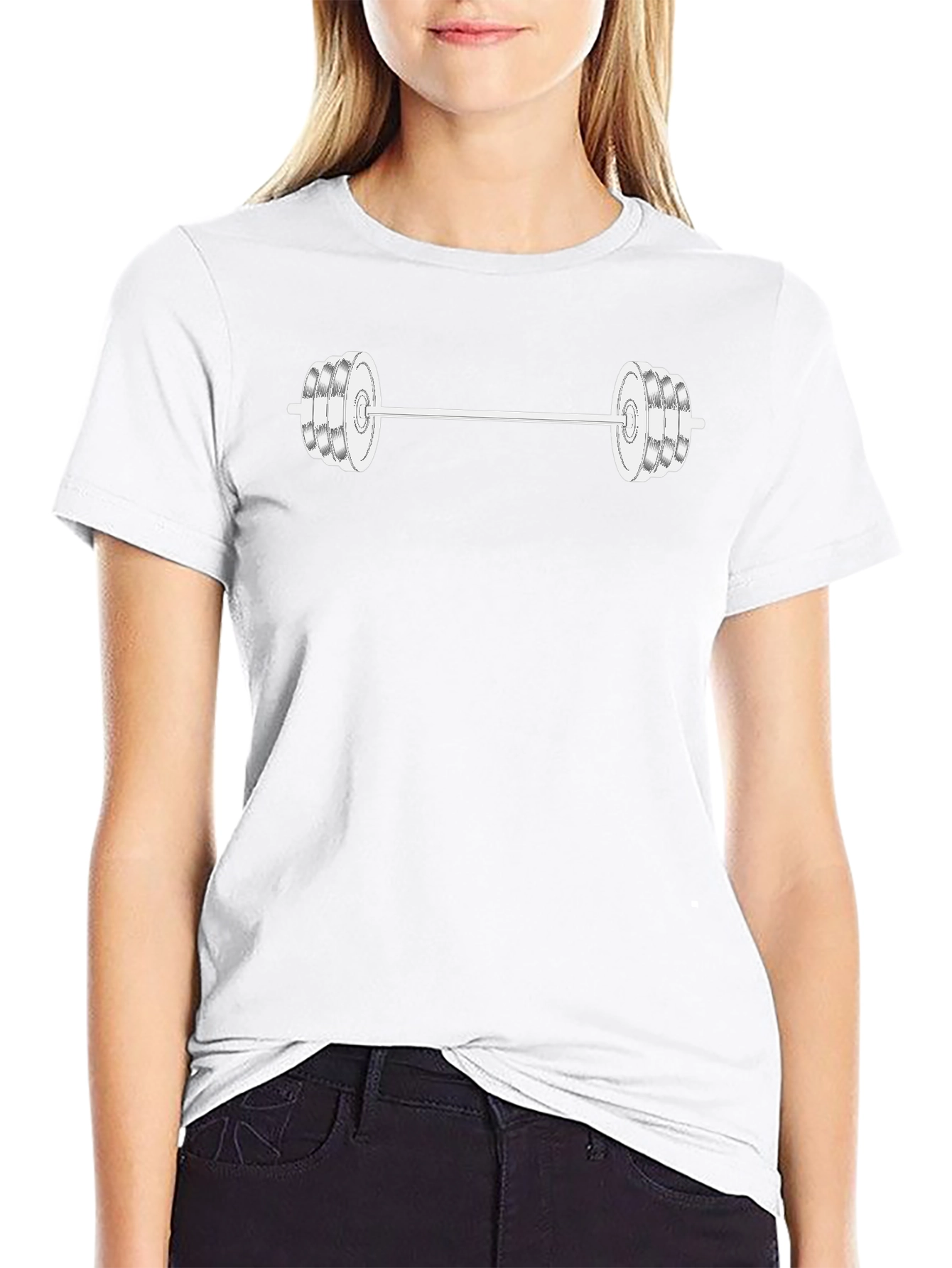 Gym Lift Graphic Tee - Black