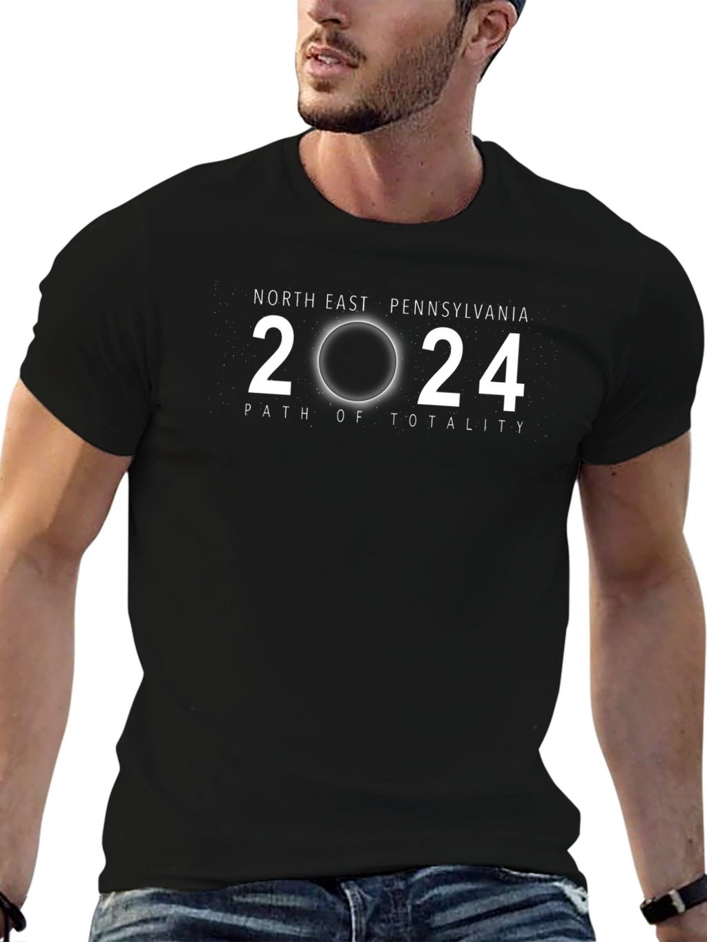 North East Pennsylvania 2024 Eclipse T-Shirt