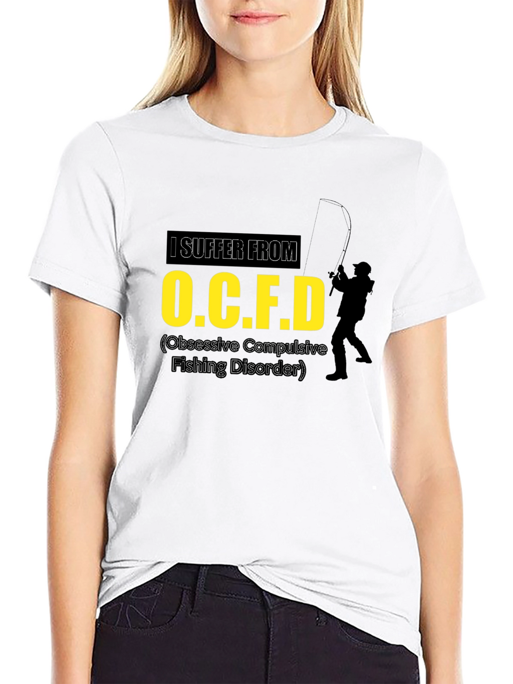 O.C.F.D. Fishing Disorder Graphic T-Shirt