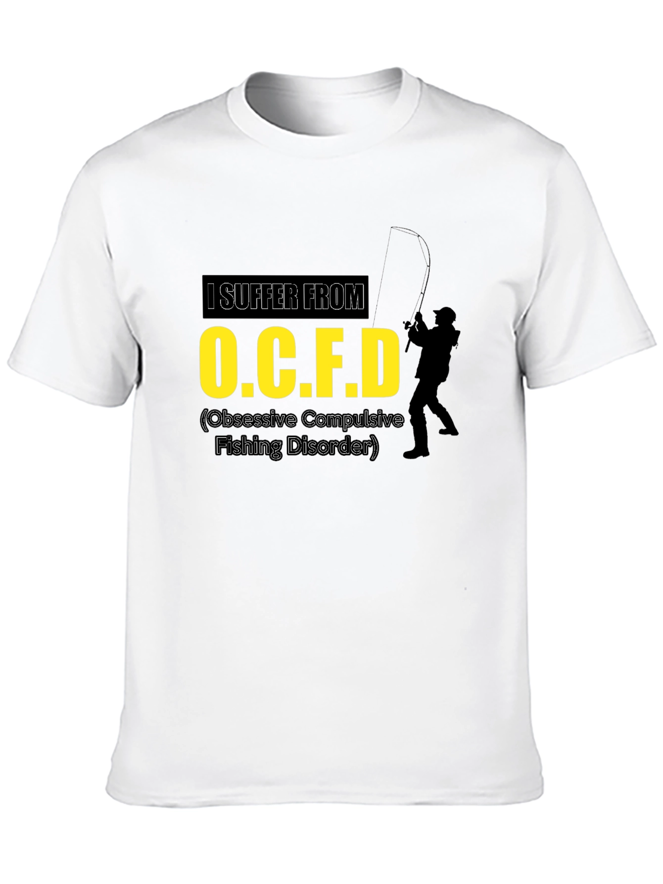 O.C.F.D. Fishing Disorder Graphic T-Shirt