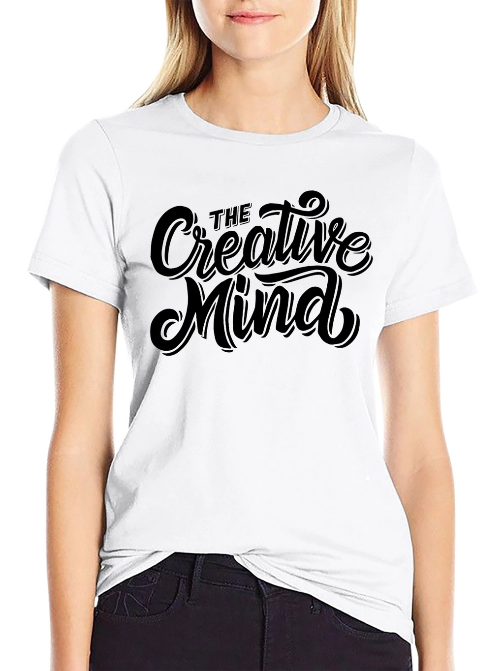 The Creative Mind Black Graphic Tee