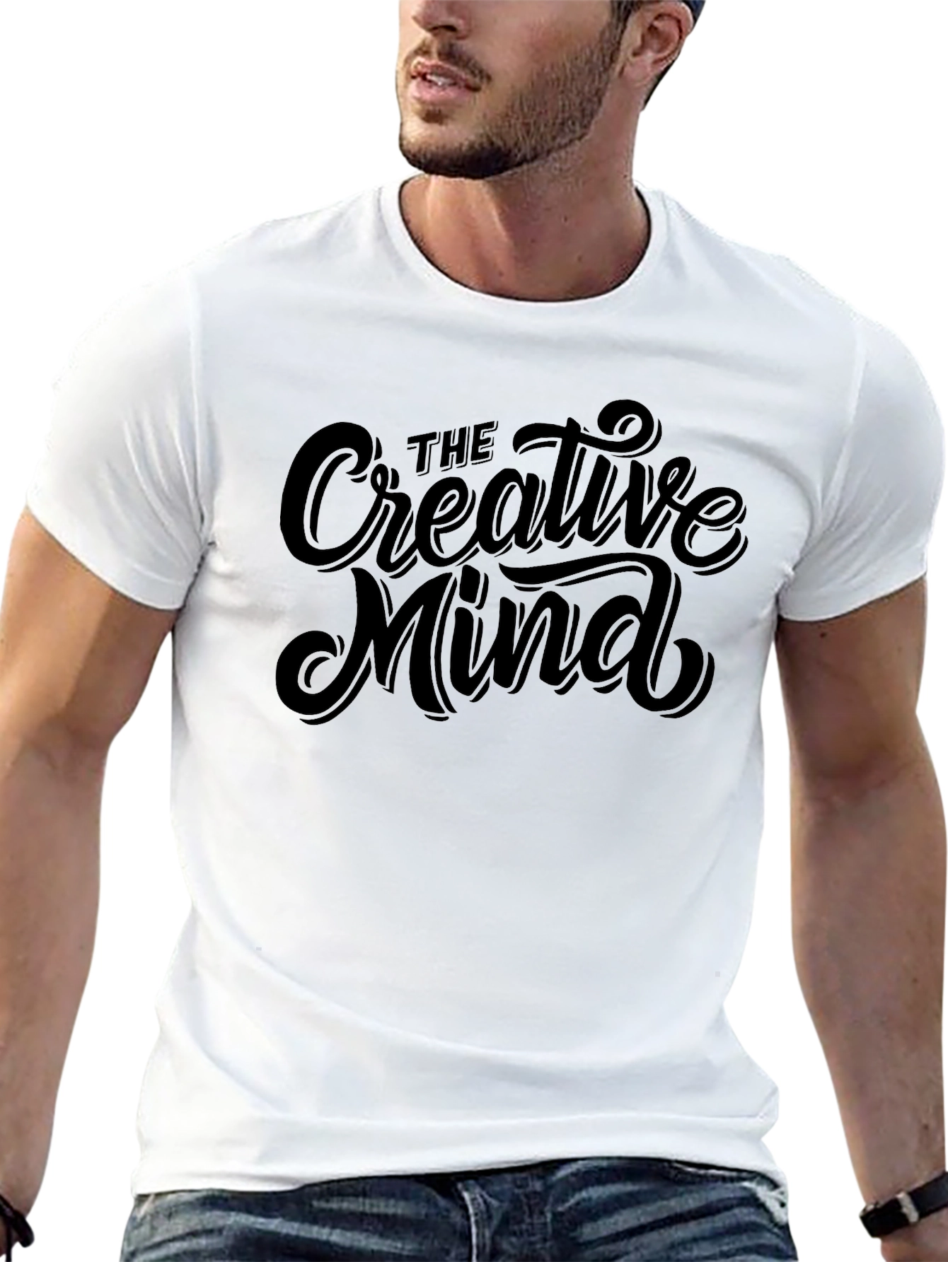 The Creative Mind Black Graphic Tee