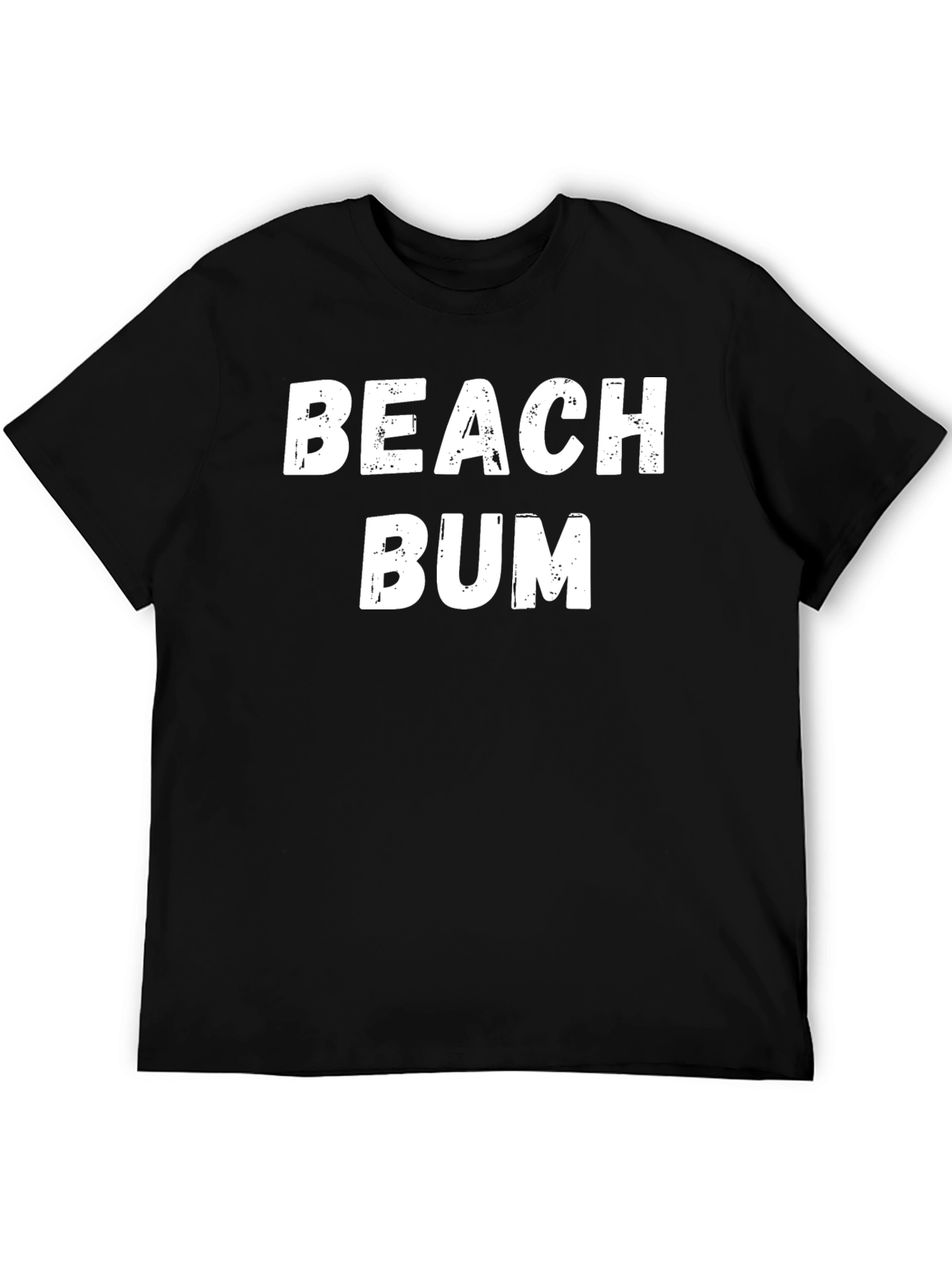Beach Bum Black T-Shirt