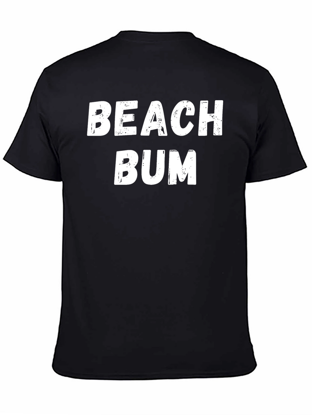 Beach Bum Black T-Shirt