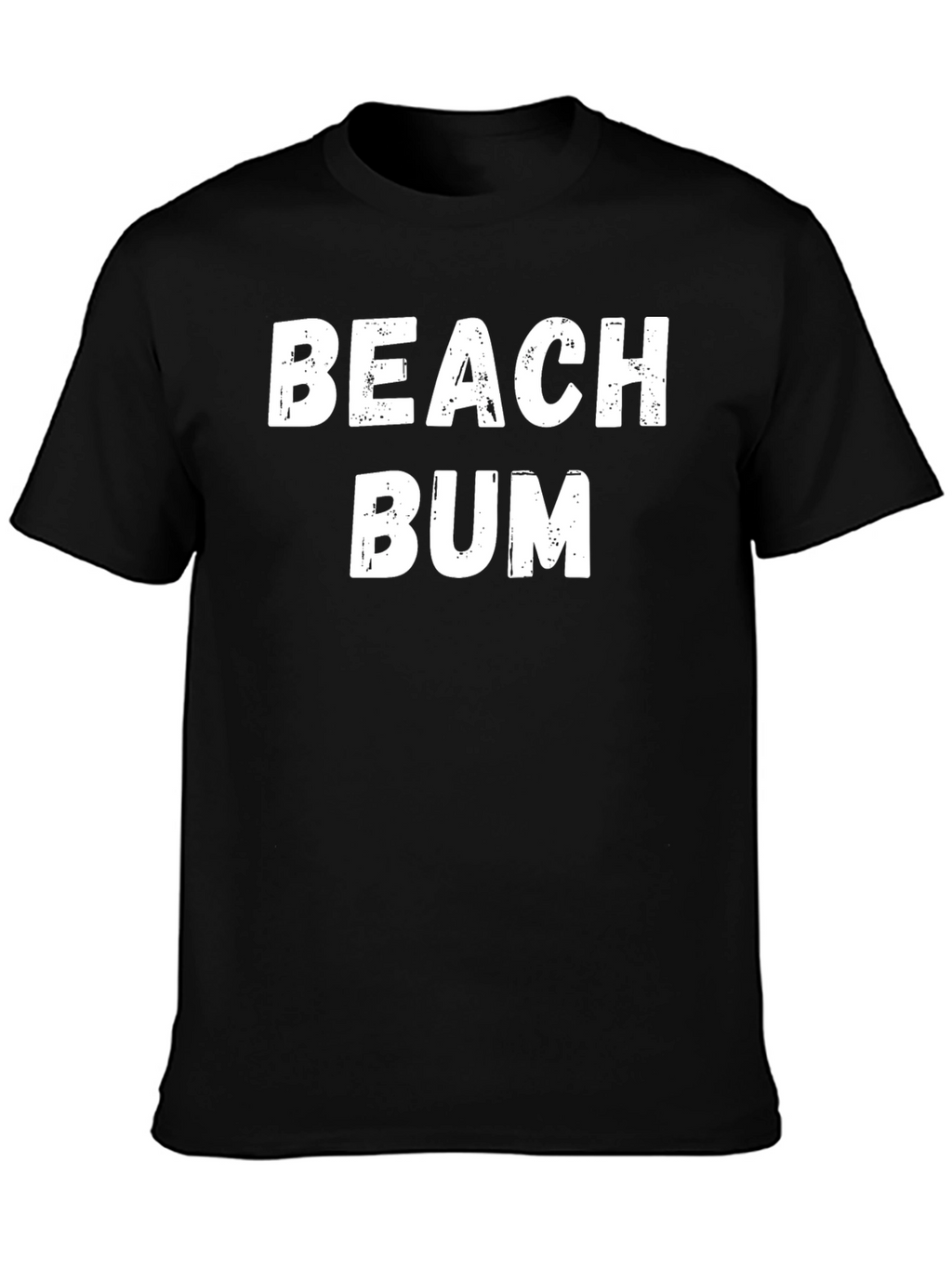 Beach Bum Black T-Shirt