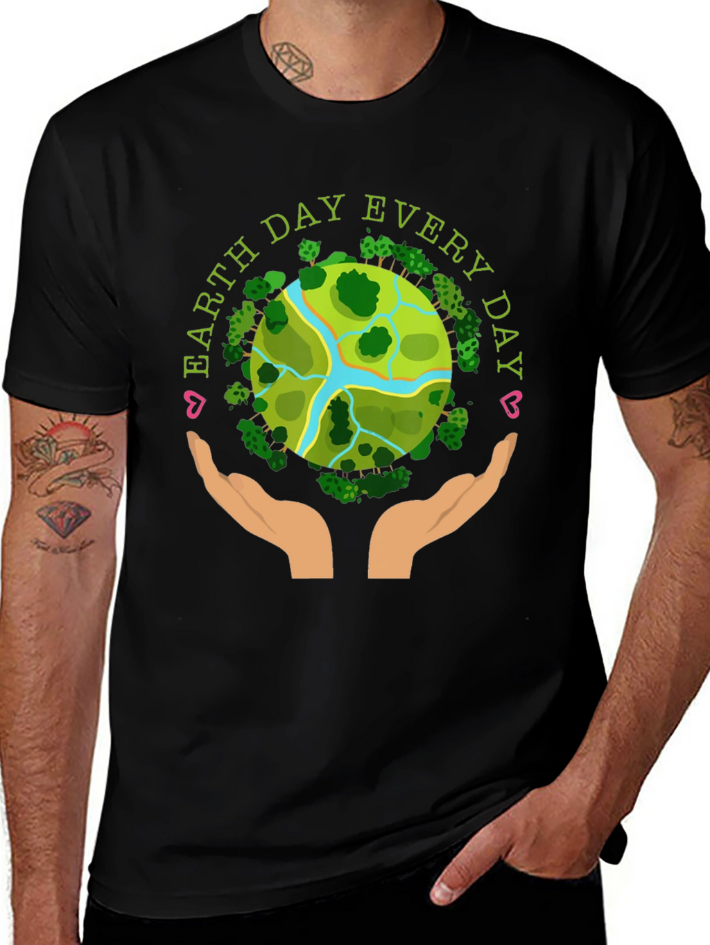 Earth Day Everyday Graphic T-Shirt
