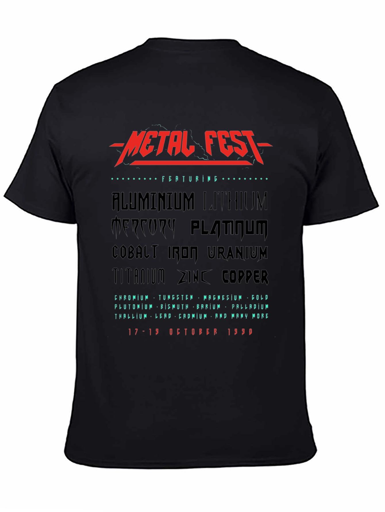 Metal Fest T-Shirt - October 1990