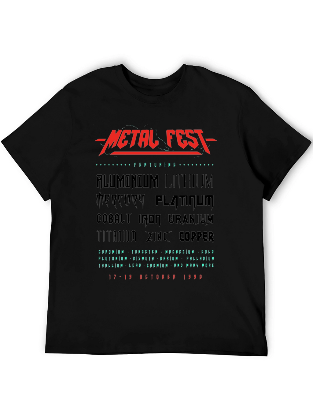 Metal Fest T-Shirt - October 1990