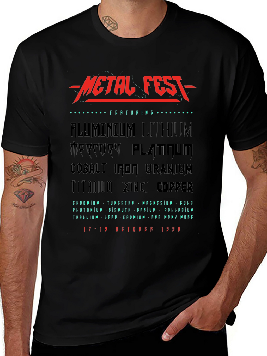 Metal Fest T-Shirt - October 1990