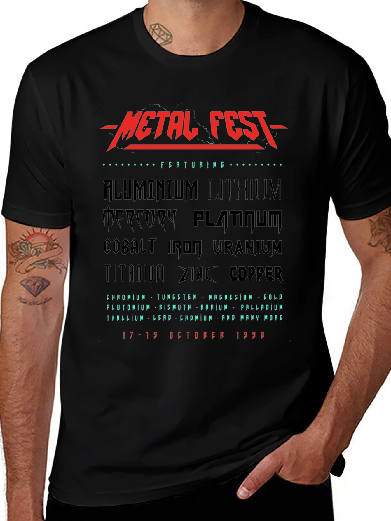 Metal Fest T-Shirt - October 1990
