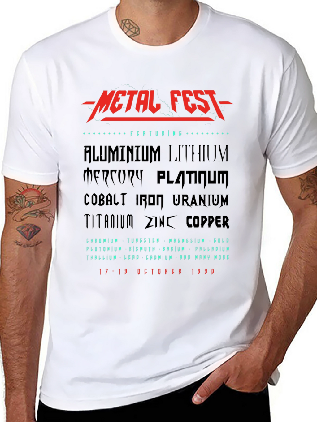 Metal Fest T-Shirt - October 1990