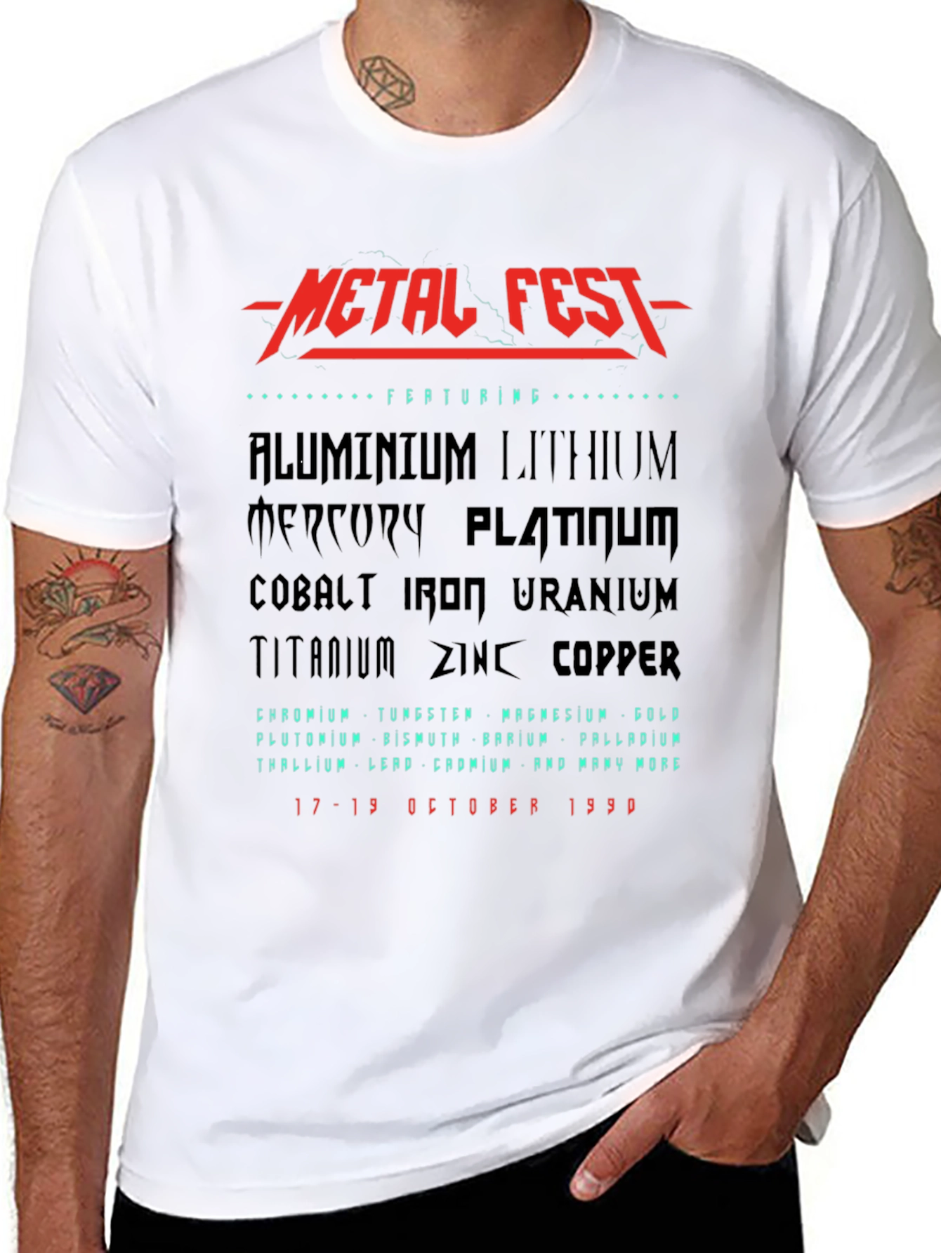 Metal Fest T-Shirt - October 1990