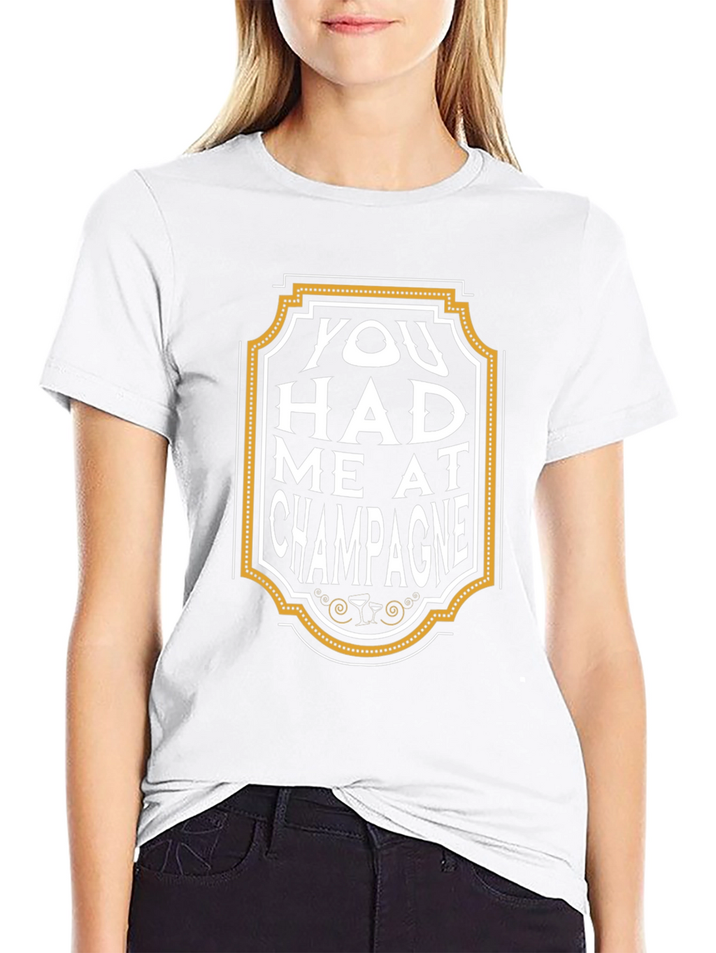 You Had Me at Champagne Graphic Tee
