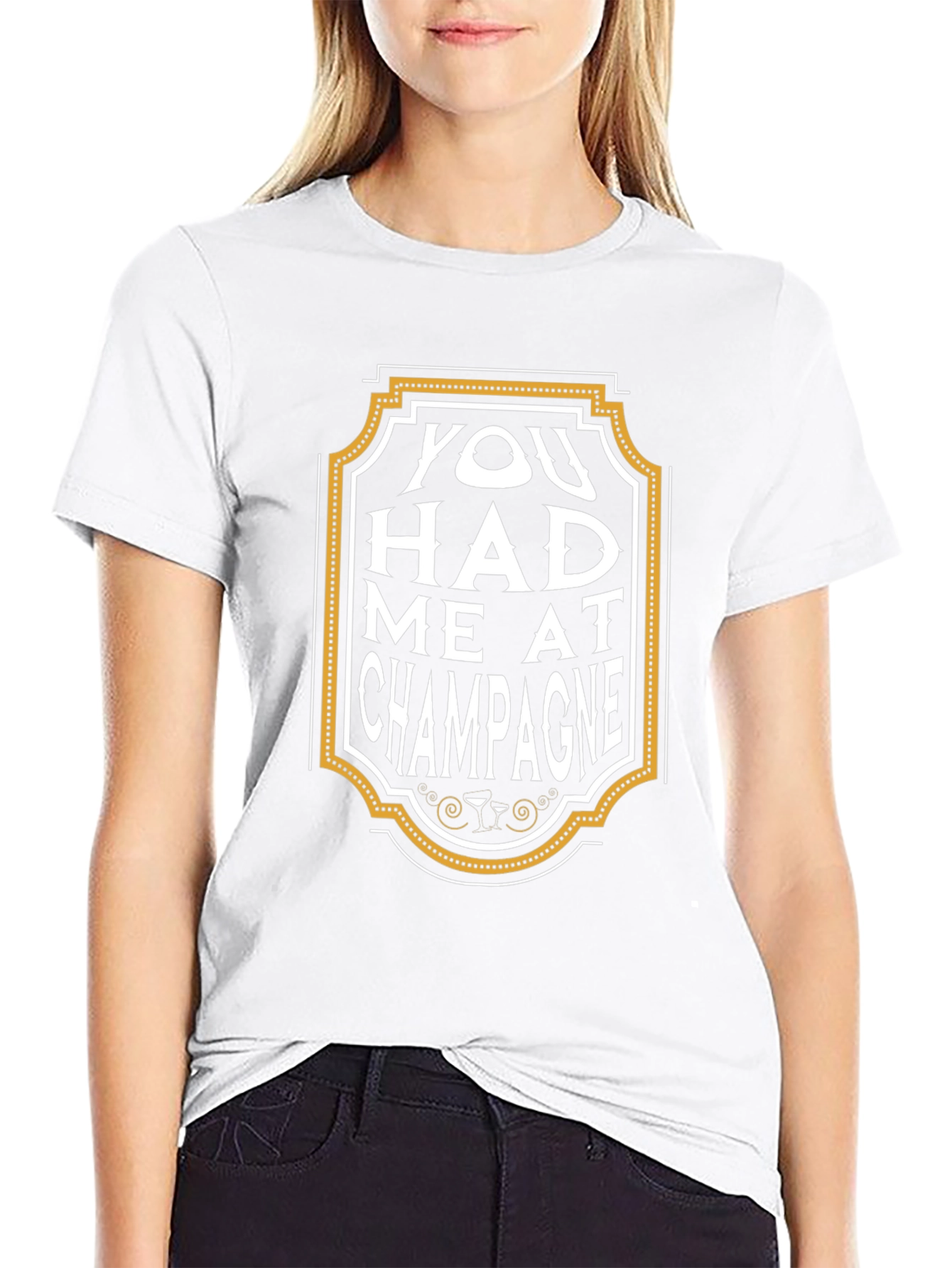 You Had Me at Champagne Graphic Tee