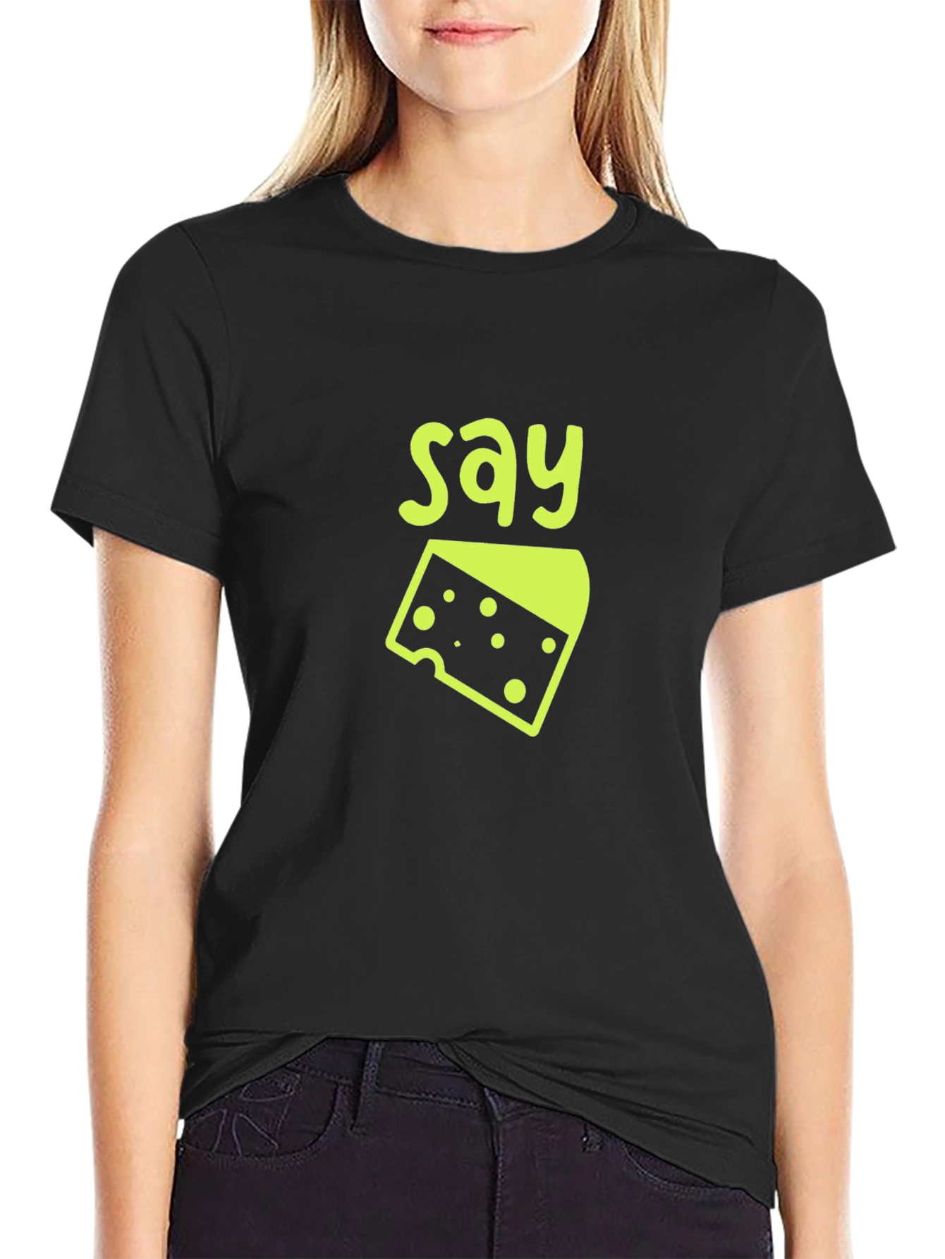 Say Cheese T-Shirt - Funny Graphic Tee