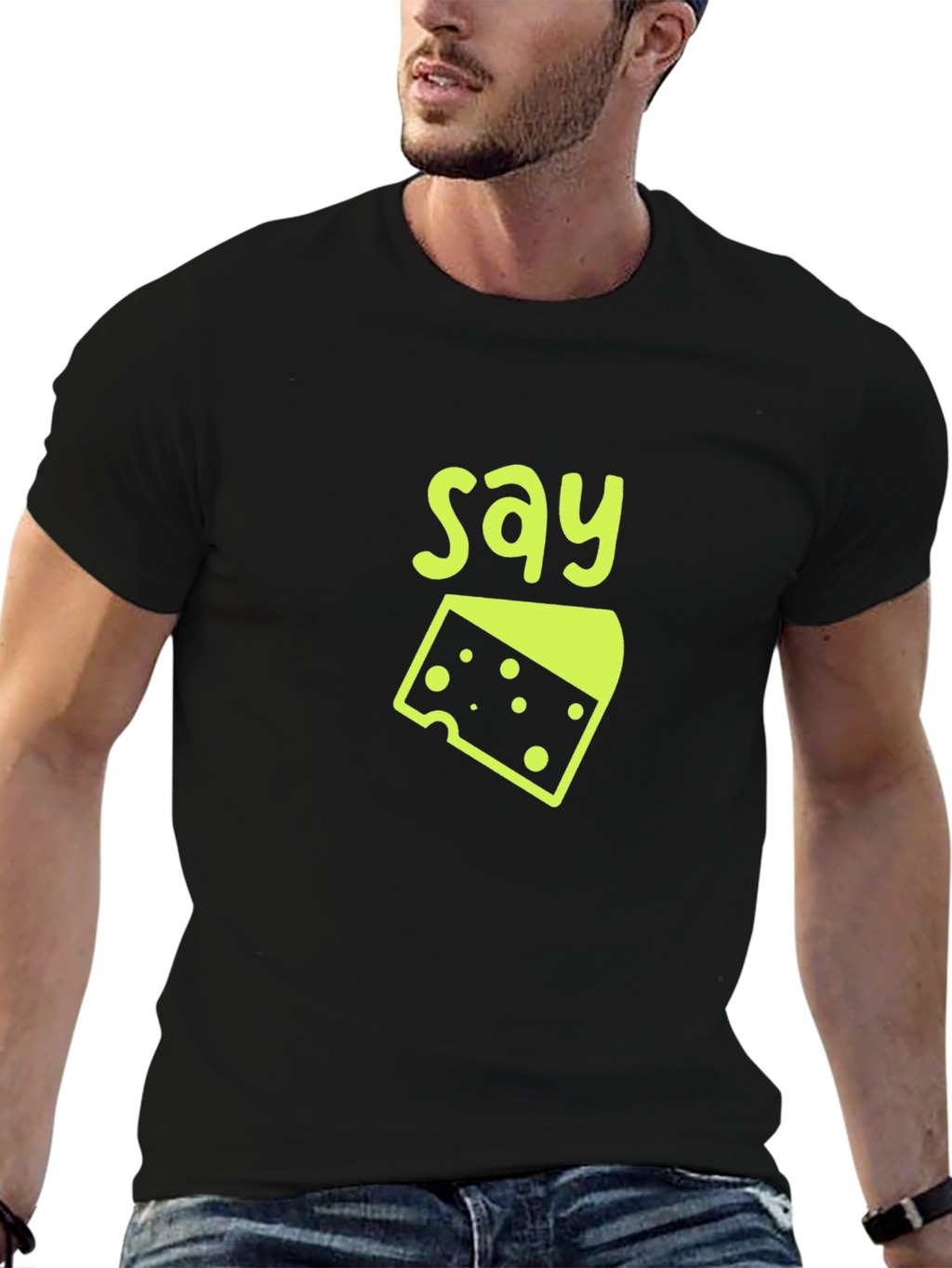 Say Cheese T-Shirt - Funny Graphic Tee