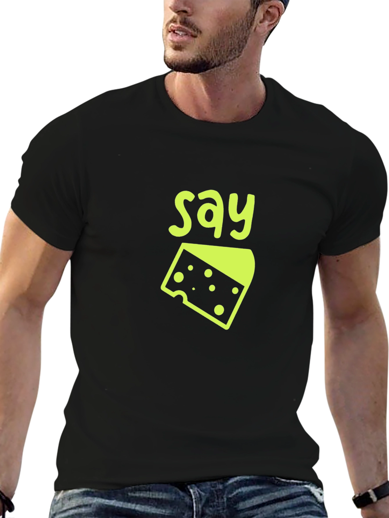Say Cheese T-Shirt - Funny Graphic Tee