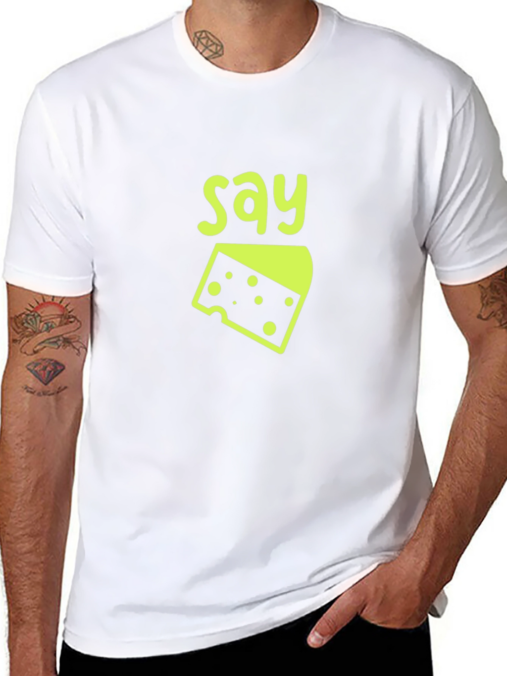 Say Cheese T-Shirt - Funny Graphic Tee