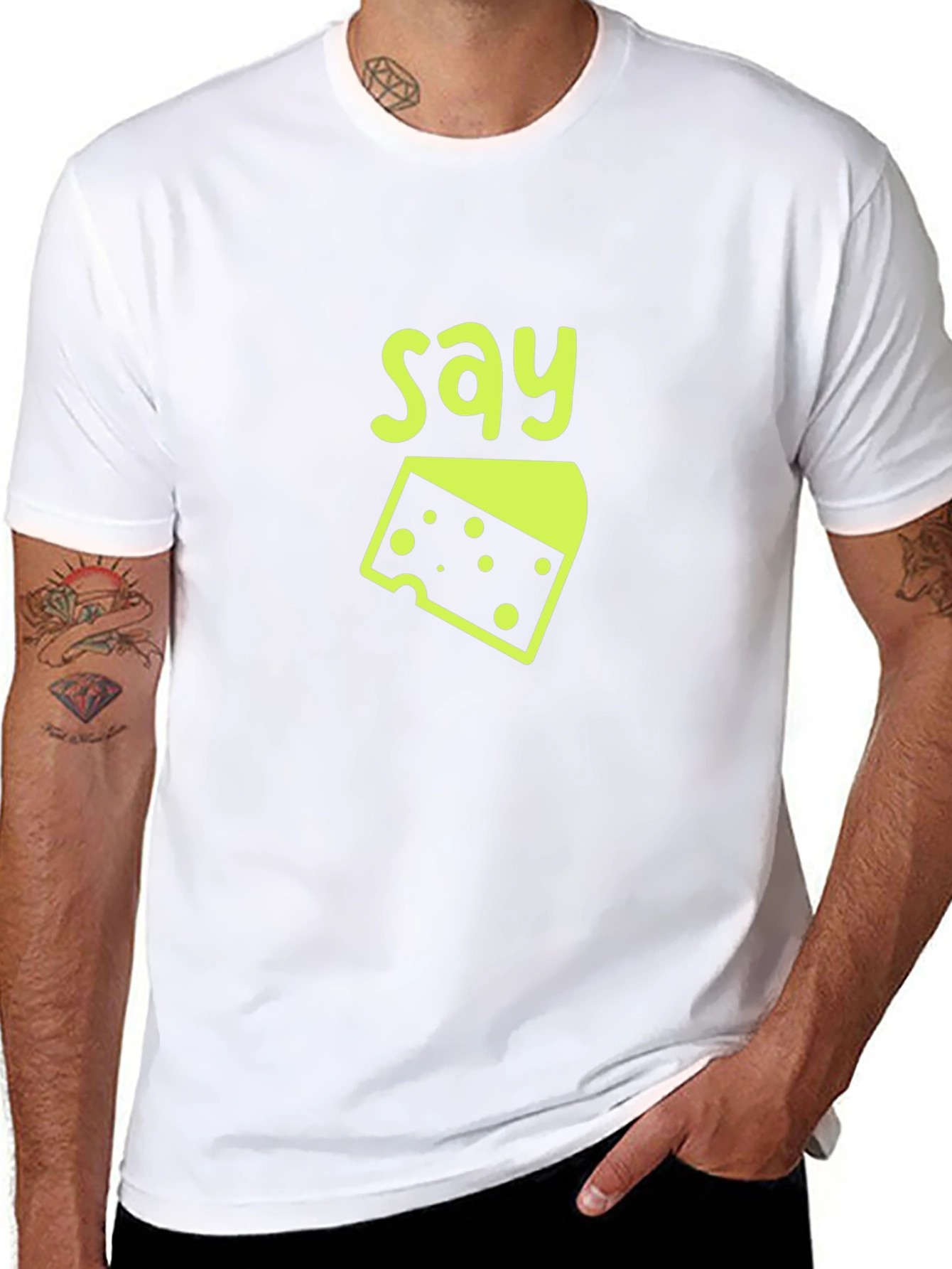 Say Cheese T-Shirt - Funny Graphic Tee
