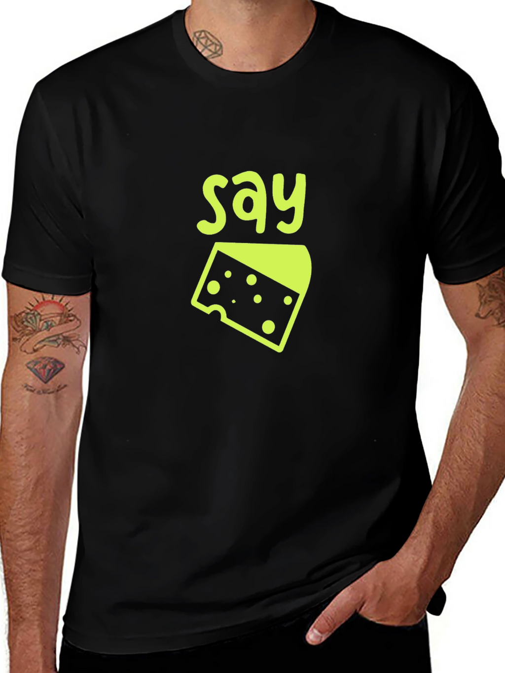 Say Cheese T-Shirt - Funny Graphic Tee