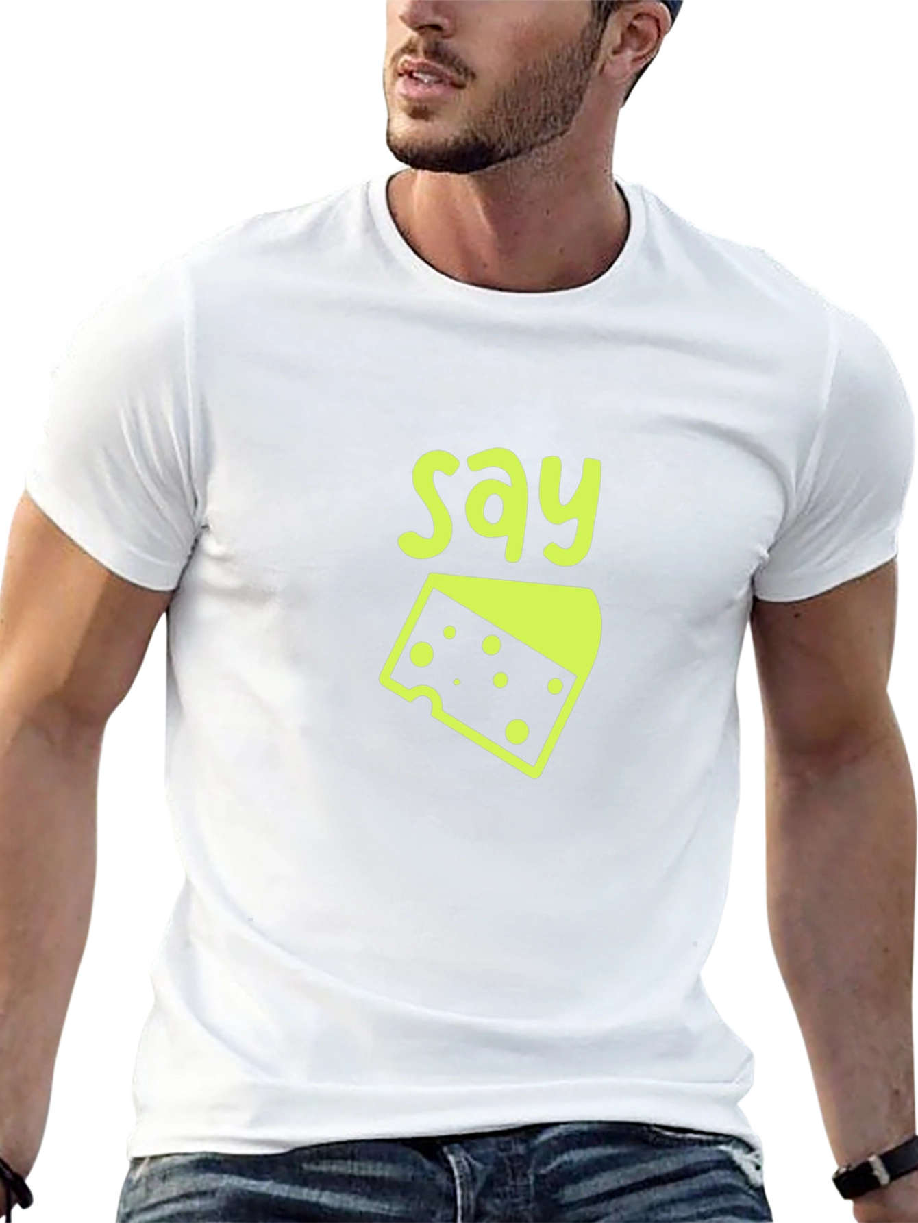 Say Cheese T-Shirt - Funny Graphic Tee