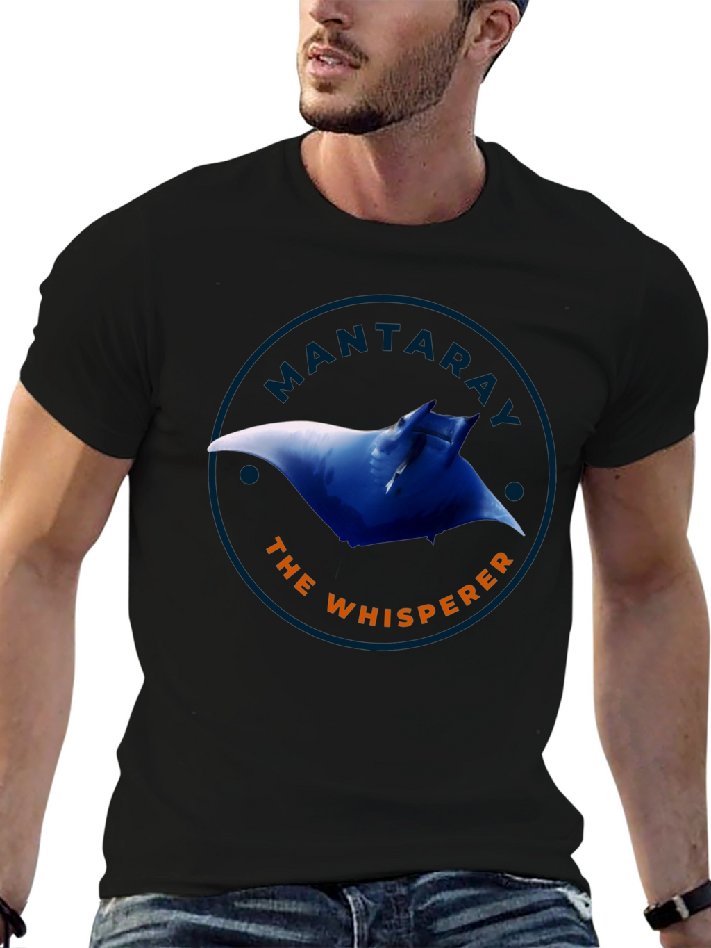 Mantaray The Whisperer Graphic T-Shirt