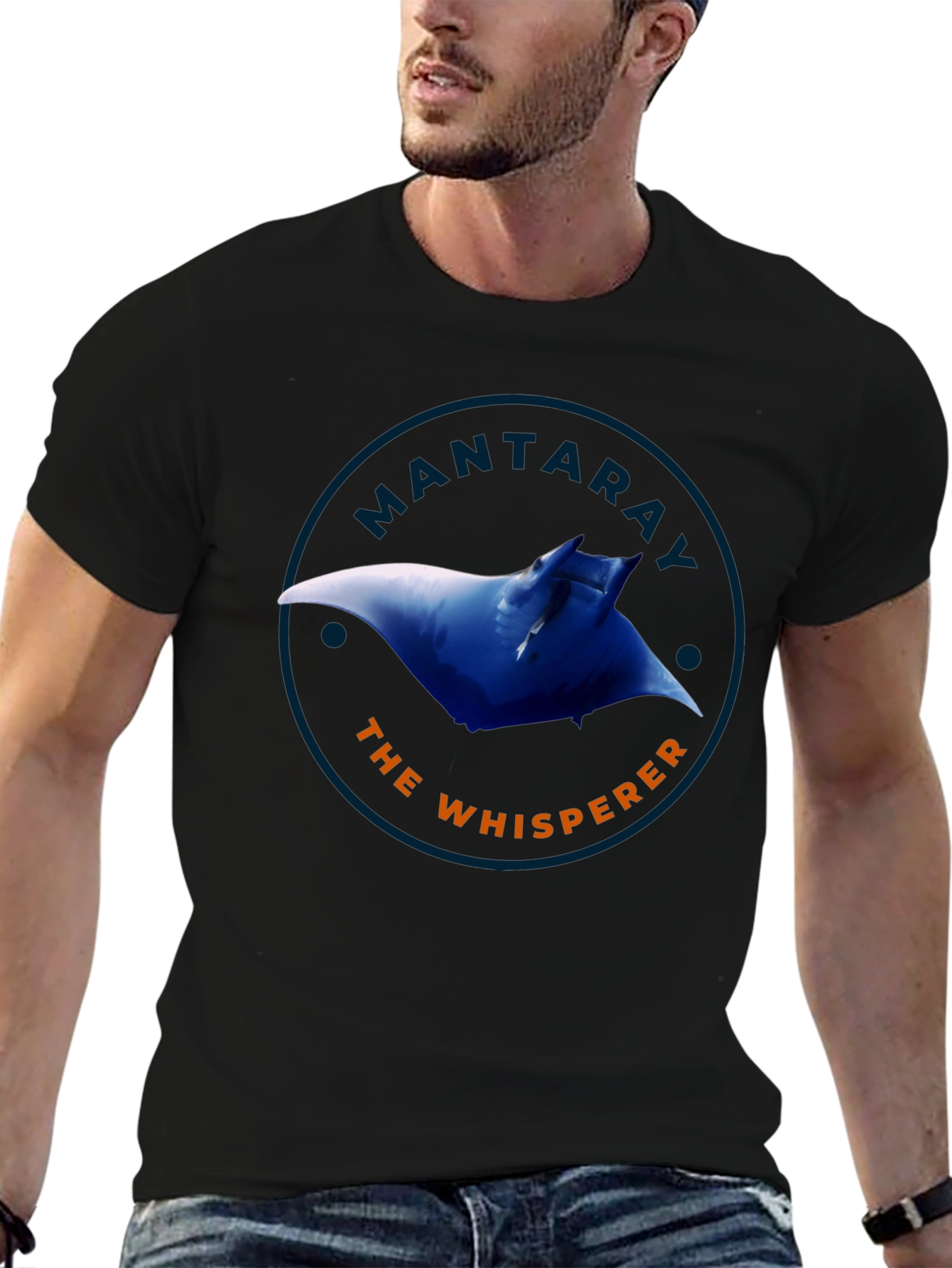 Mantaray The Whisperer Graphic T-Shirt