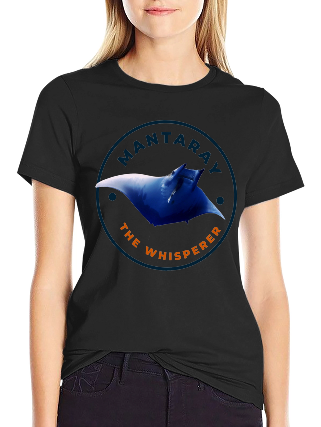 Mantaray The Whisperer Graphic T-Shirt