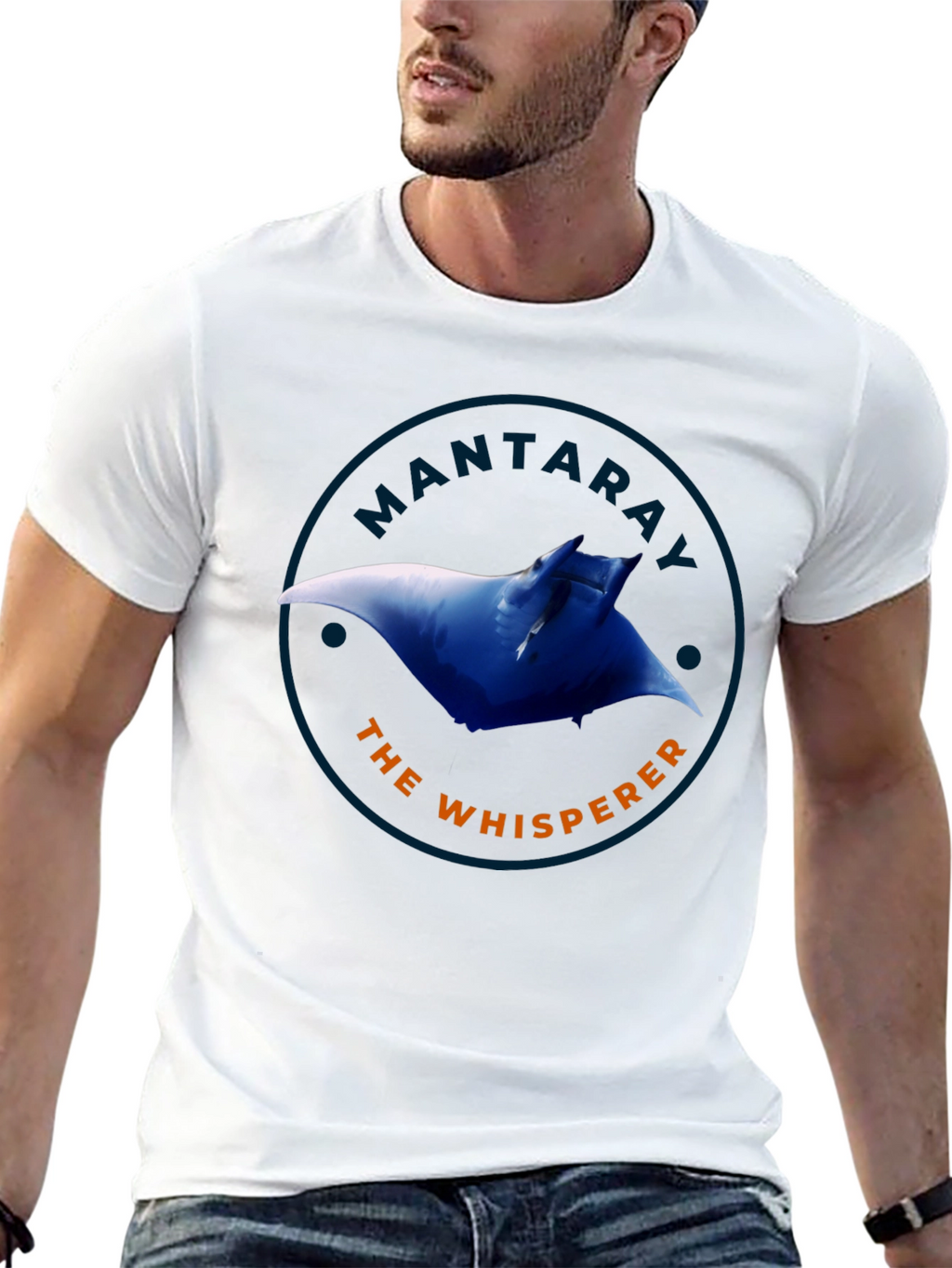 Mantaray The Whisperer Graphic T-Shirt