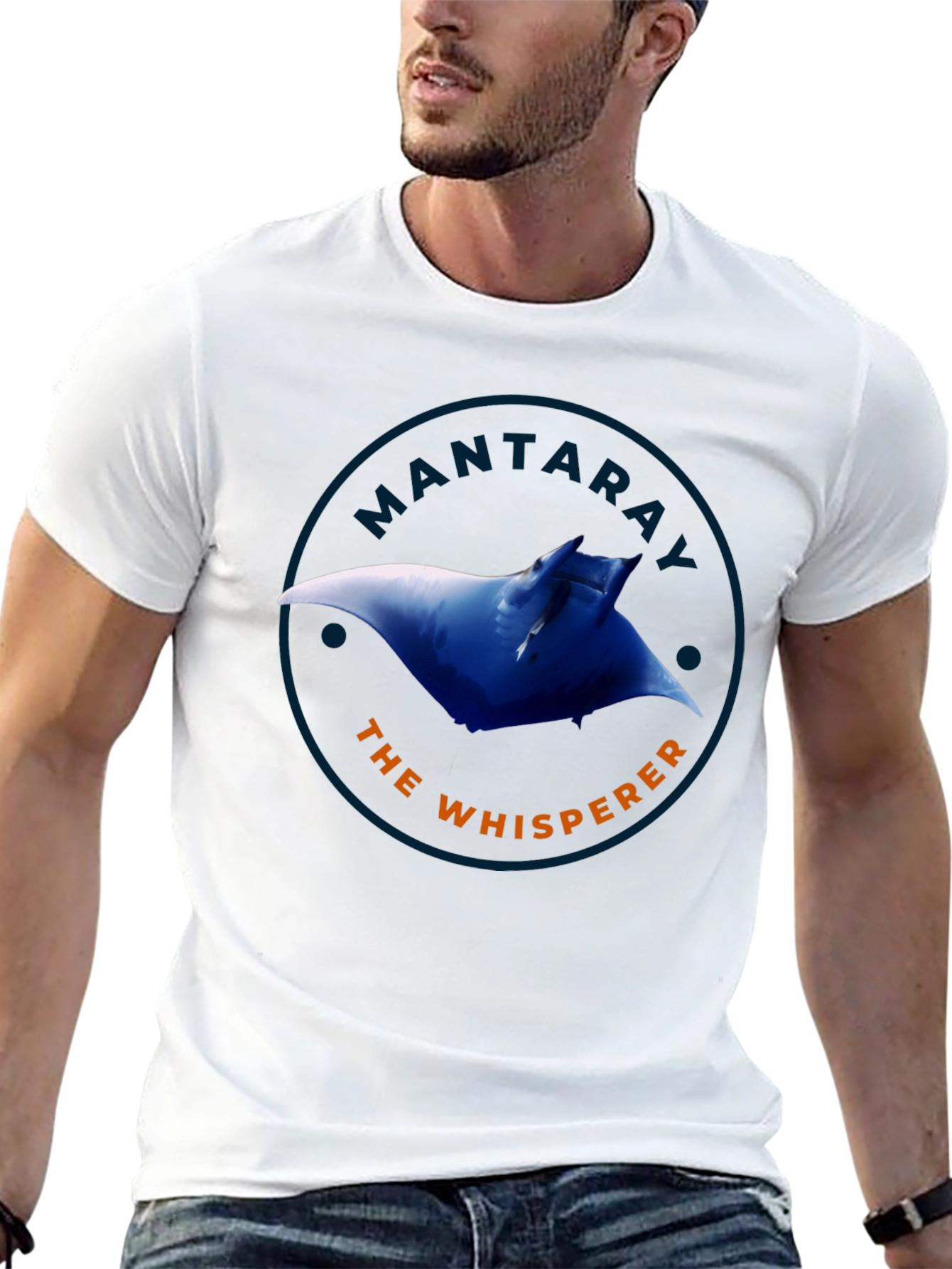 Mantaray The Whisperer Graphic T-Shirt