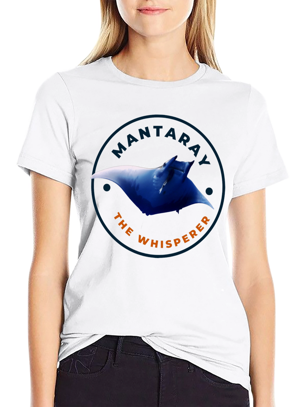 Mantaray The Whisperer Graphic T-Shirt