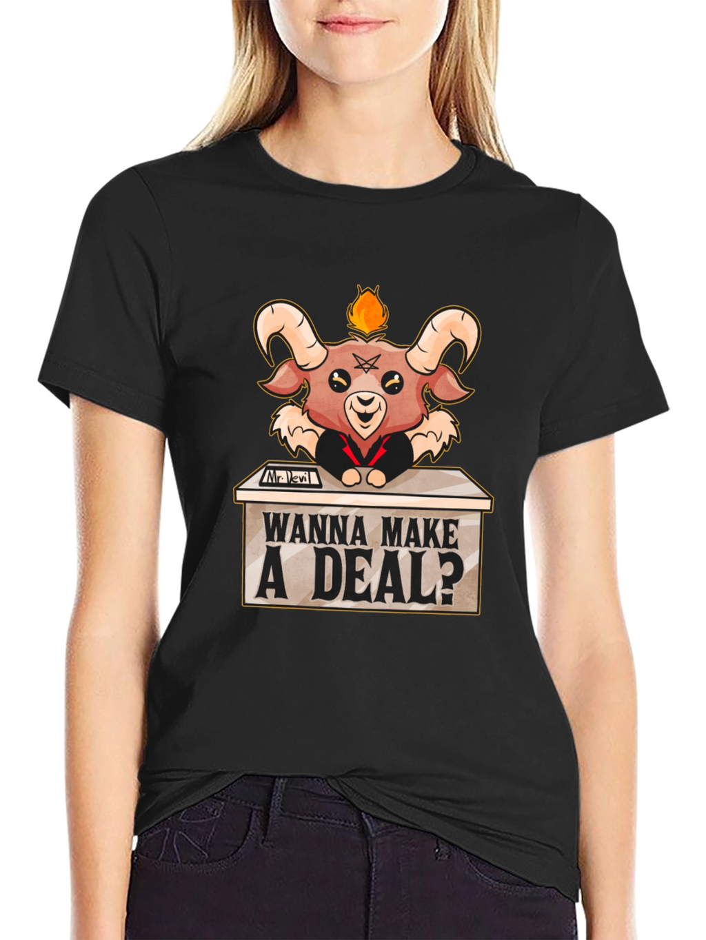 Mr. Devil Wanna Make A Deal? Graphic Tee