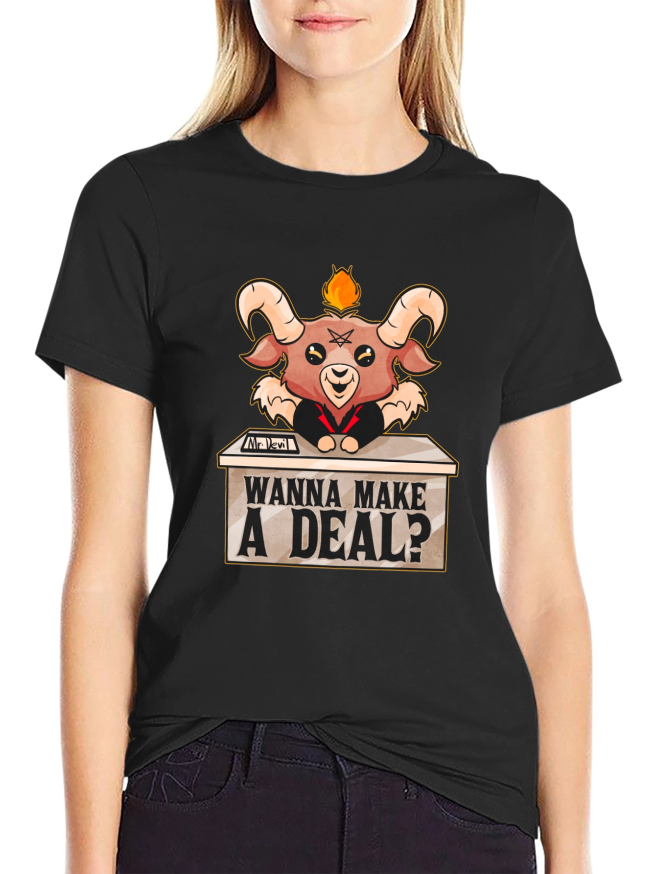 Mr. Devil Wanna Make A Deal? Graphic Tee