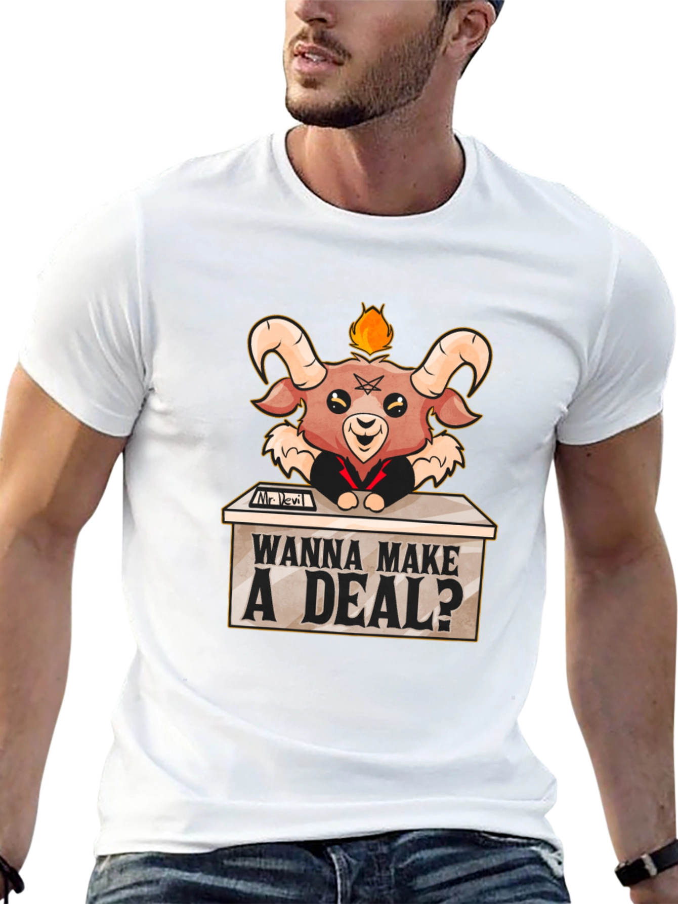 Mr. Devil Wanna Make A Deal? Graphic Tee