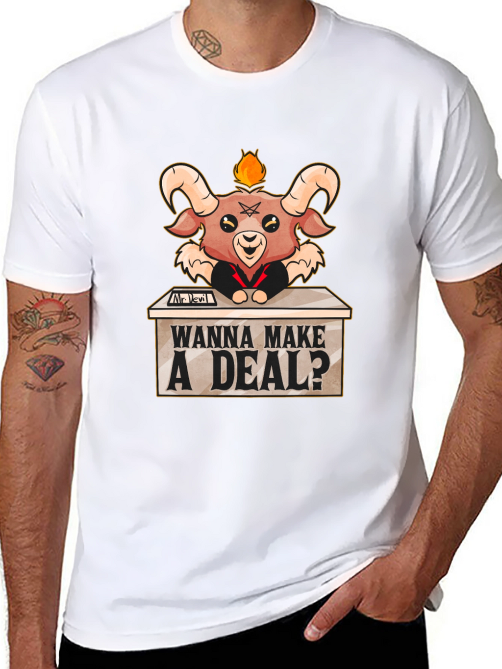 Mr. Devil Wanna Make A Deal? Graphic Tee