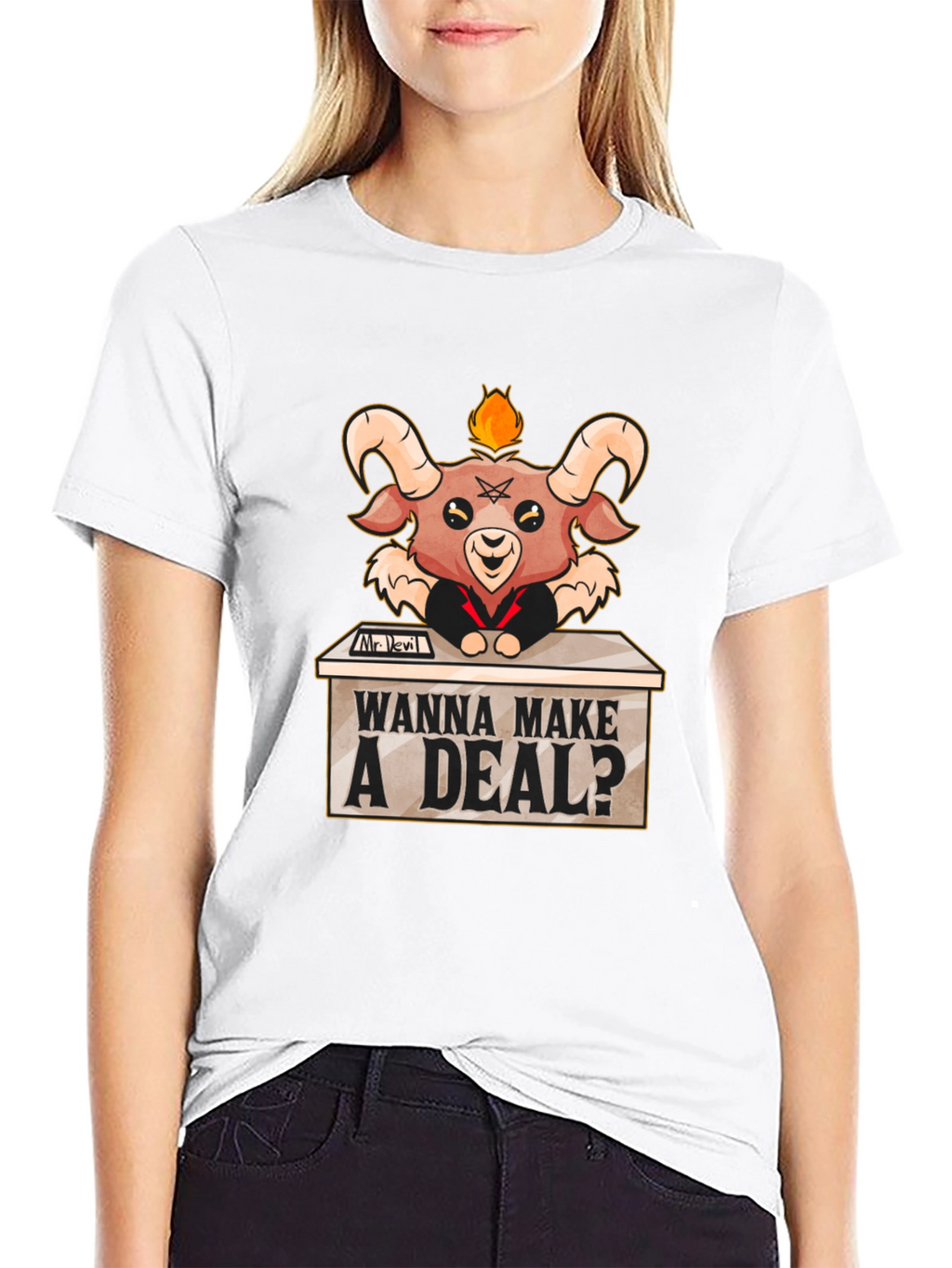 Mr. Devil Wanna Make A Deal? Graphic Tee