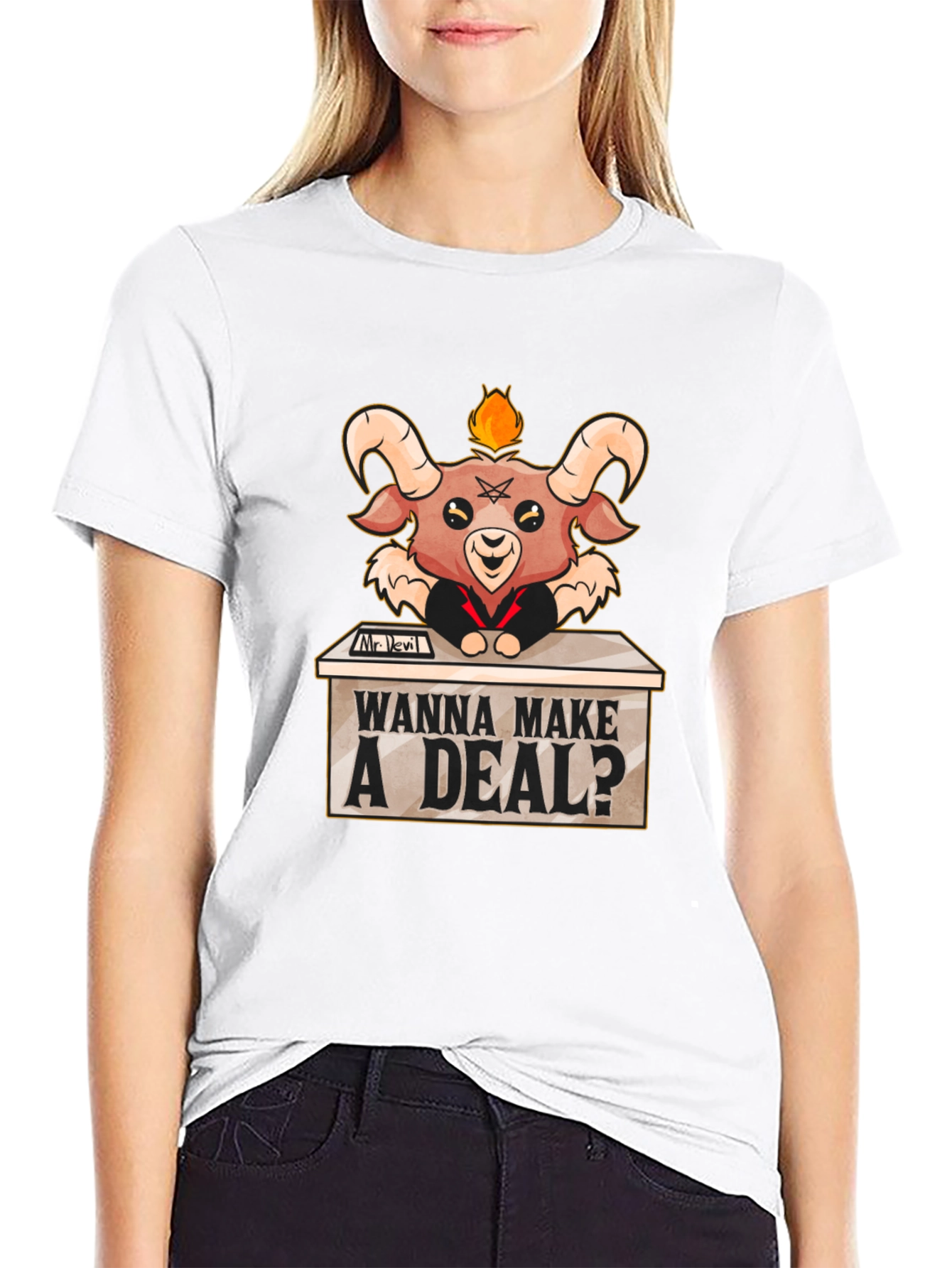 Mr. Devil Wanna Make A Deal? Graphic Tee