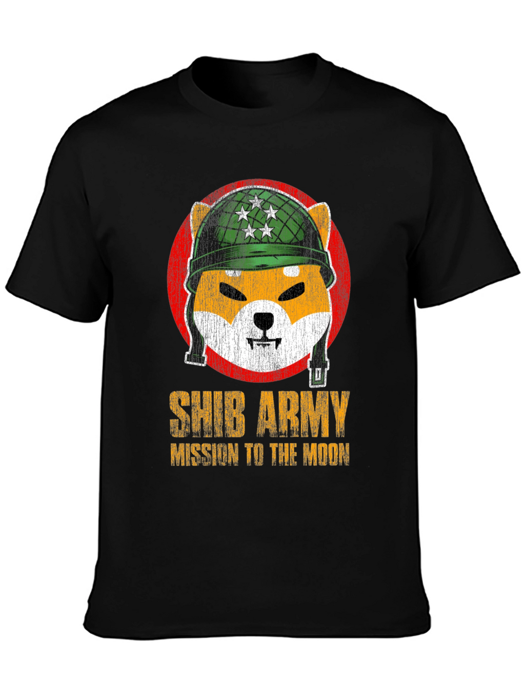 Shib Army Mission to the Moon T-Shirt