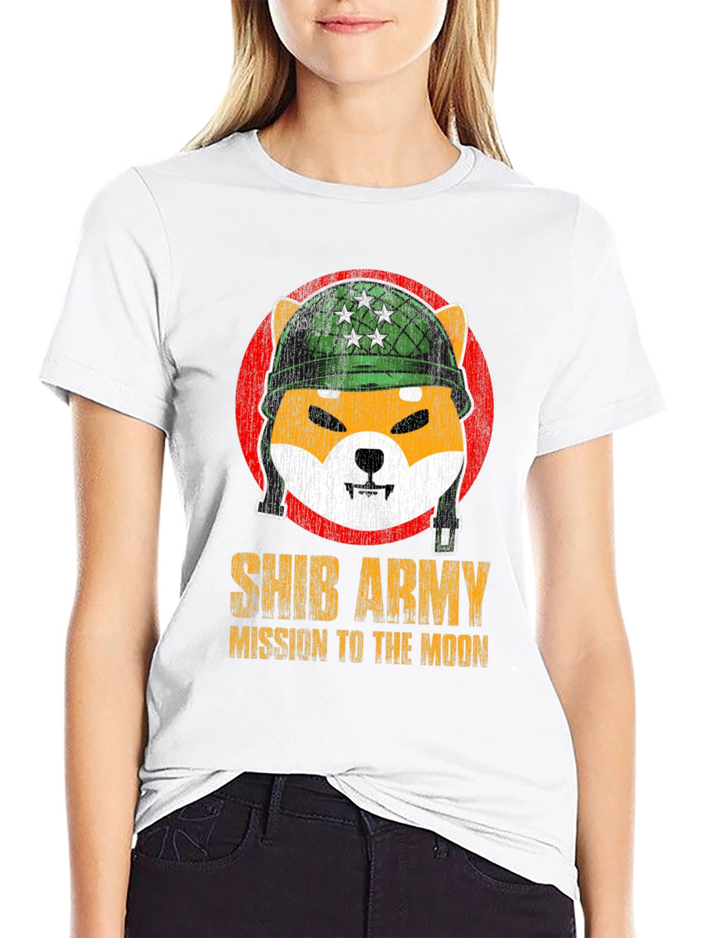 Shib Army Mission to the Moon T-Shirt
