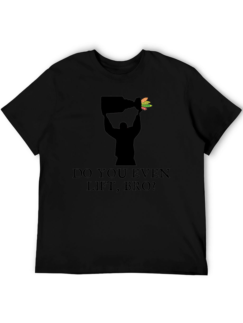 Do You Even Lift Bro? Blackhawks Stanley Cup T-Shirt