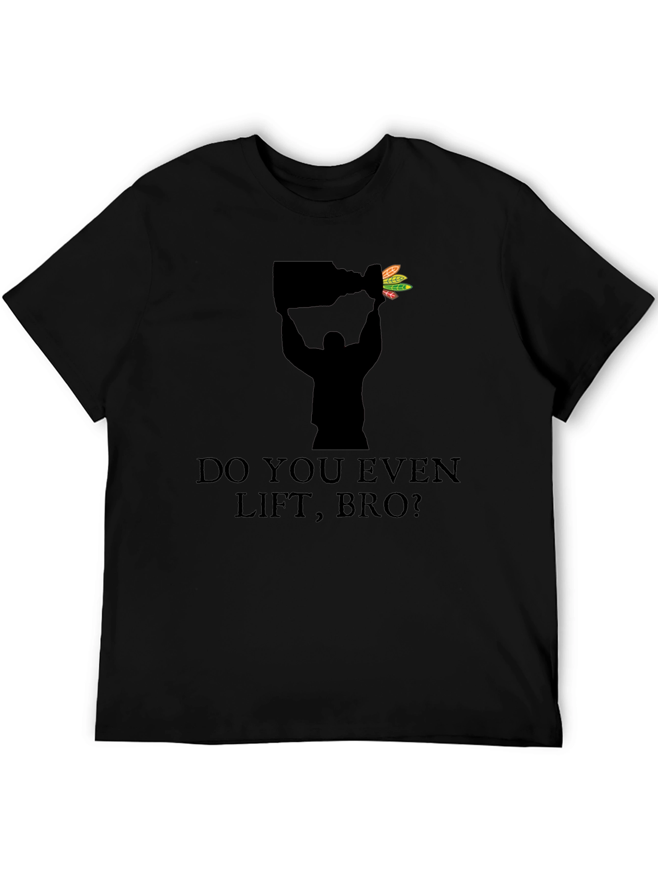 Do You Even Lift Bro? Blackhawks Stanley Cup T-Shirt