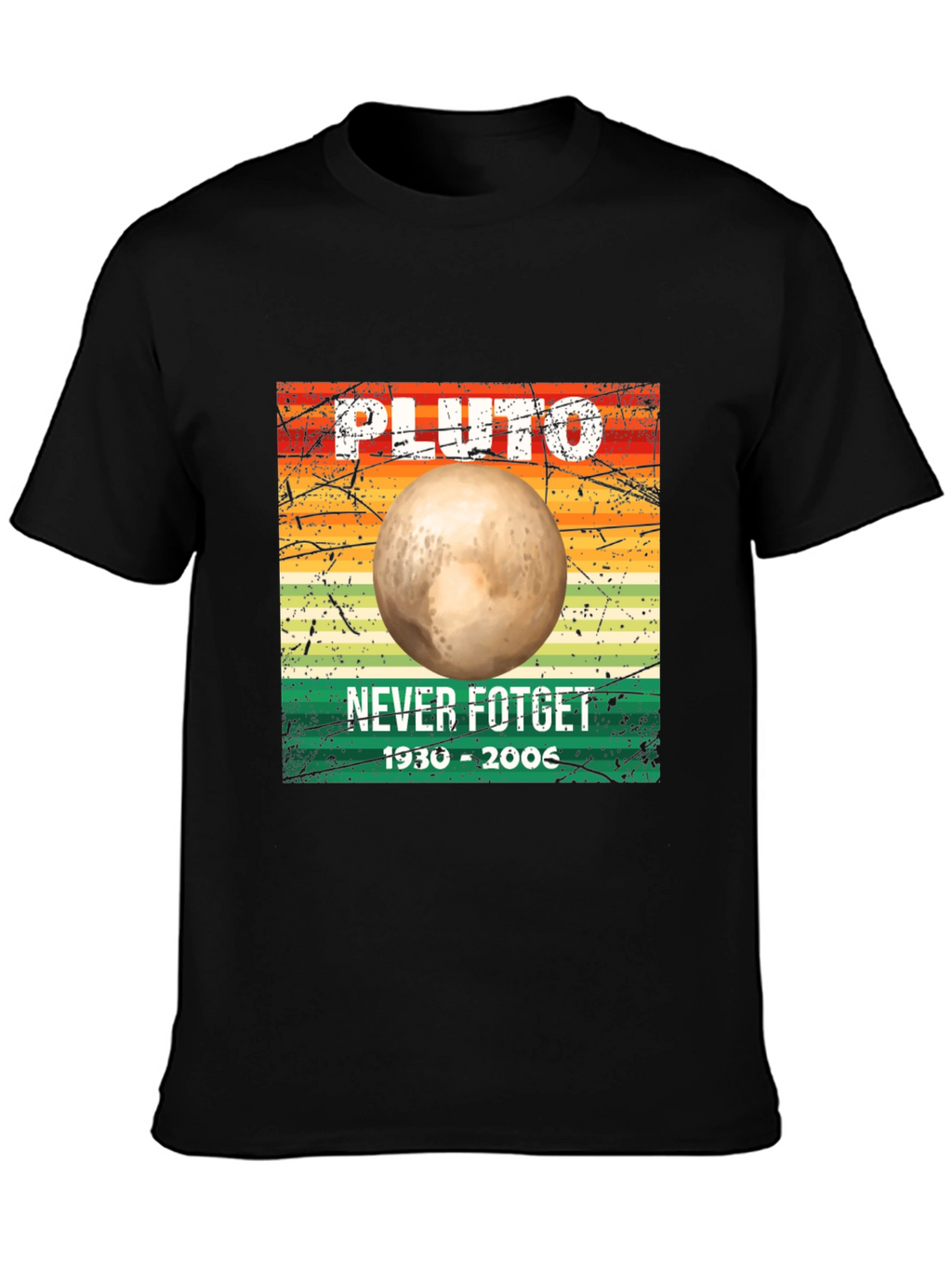Pluto Never Forget T-Shirt