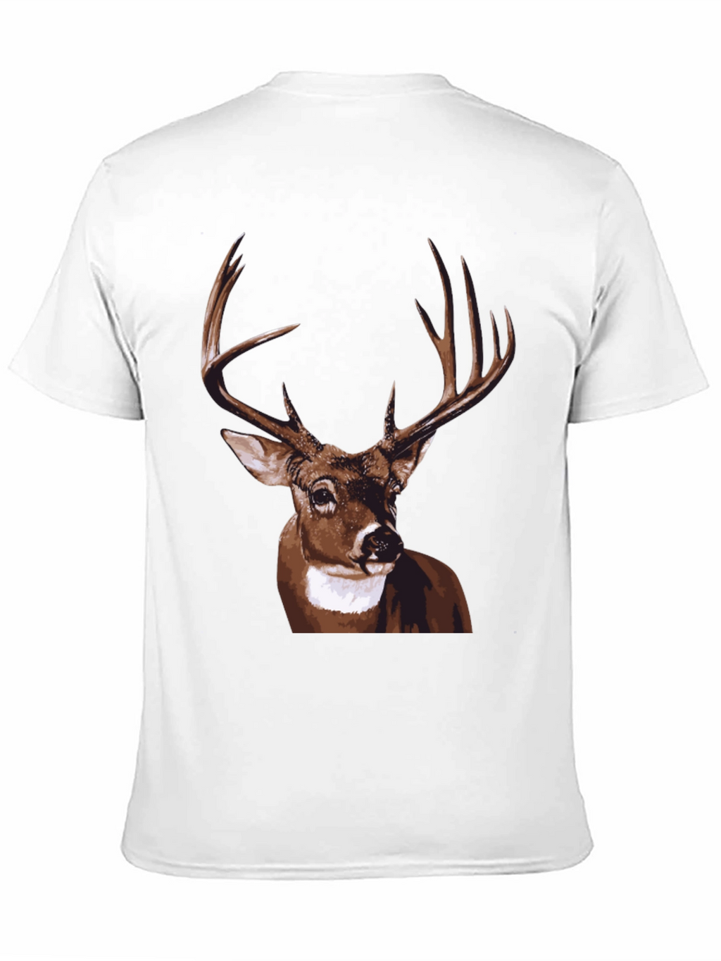 Deer Graphic Tee - Mens Black T-Shirt