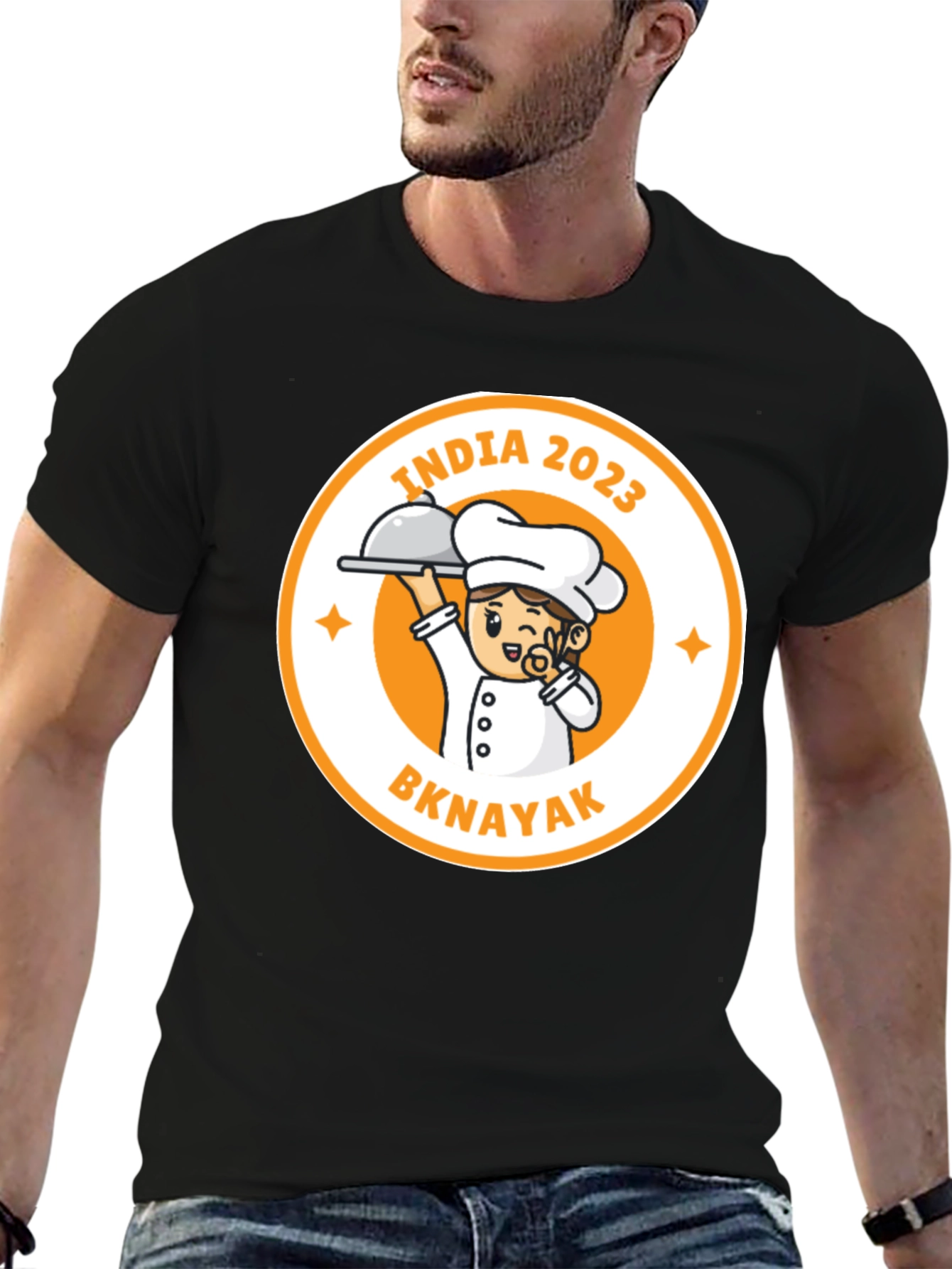 India 2023 Chef Graphic T-Shirt