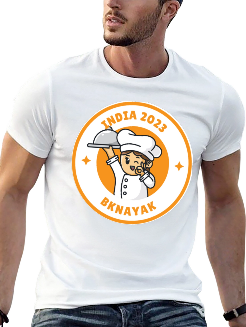 India 2023 Chef Graphic T-Shirt